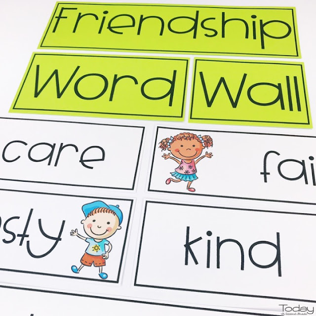 Friendship Garden Today in Second Grade