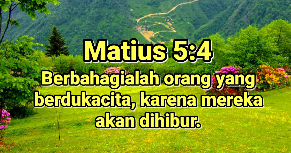 RENUNGAN BACK TO BIBLE: MENGGUNGKAP MAKNA "UCAPAN BERBAHAGIA DIBALIK