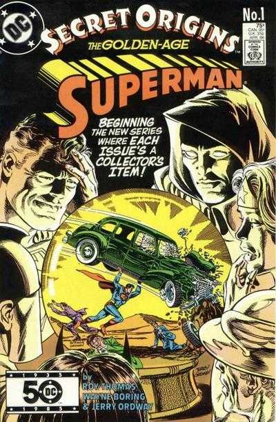 Secret Origins 1986 series # 35 very fine comic book