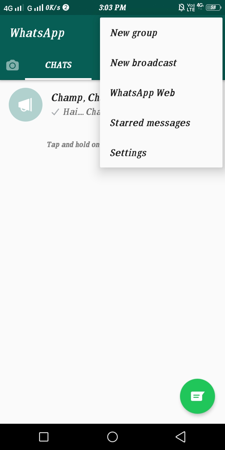 How to send a message to more than 5 people in Watsap
