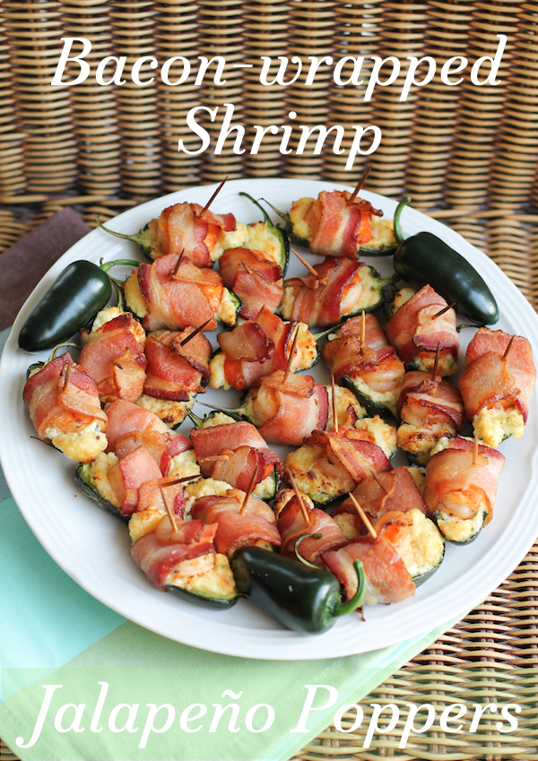 Food Lust People Love Baconwrapped Shrimp Jalapeño Poppers