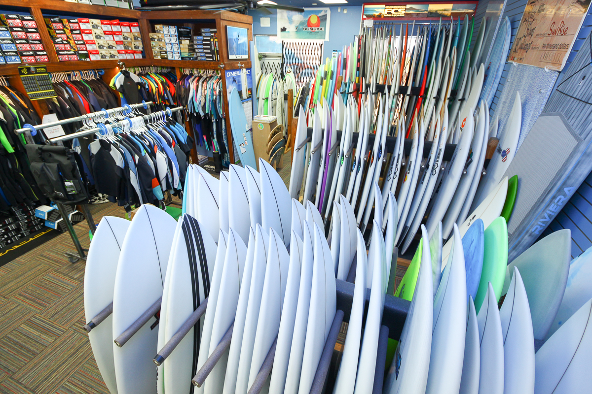 Get a PaddleAir at Sunrise Surf Shop in Jacksonville Beach, Florida