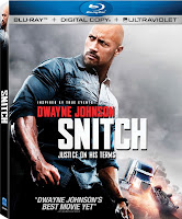 Snitch Dwayne Johnson Blu-Ray DVD Cover