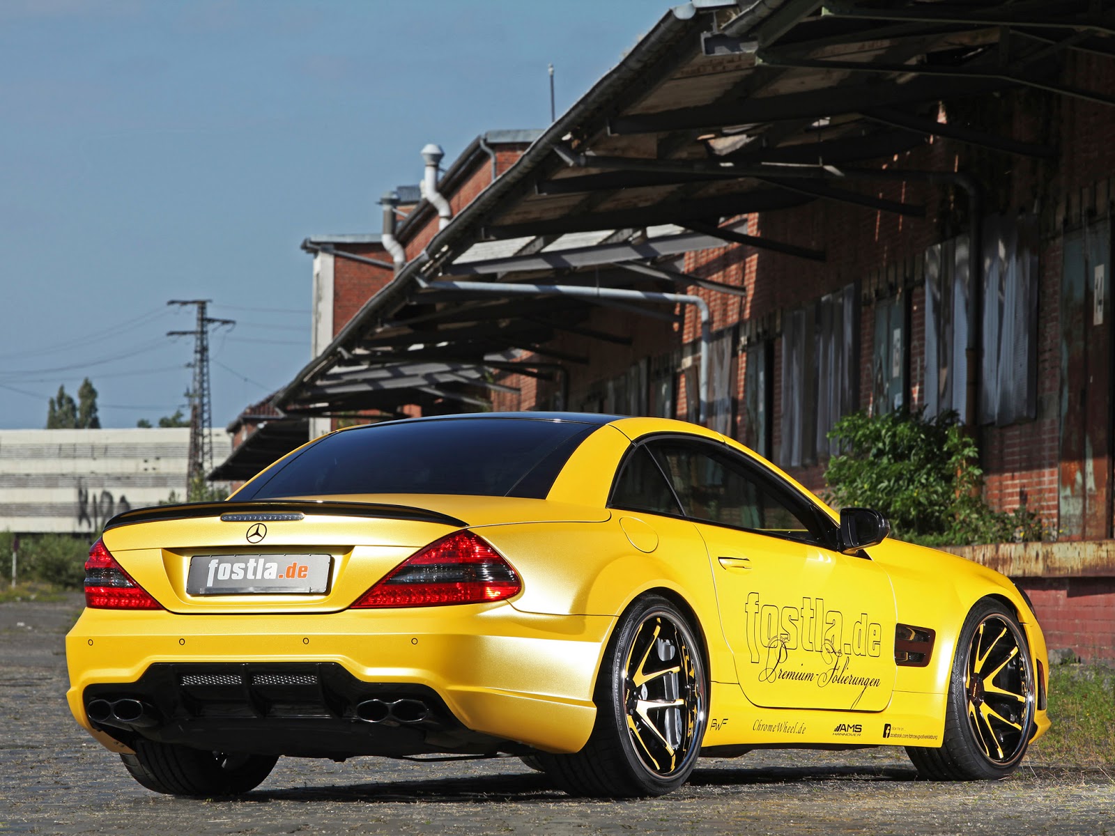 MercedesBenz R230 SL55 AMG by Fostla BENZTUNING