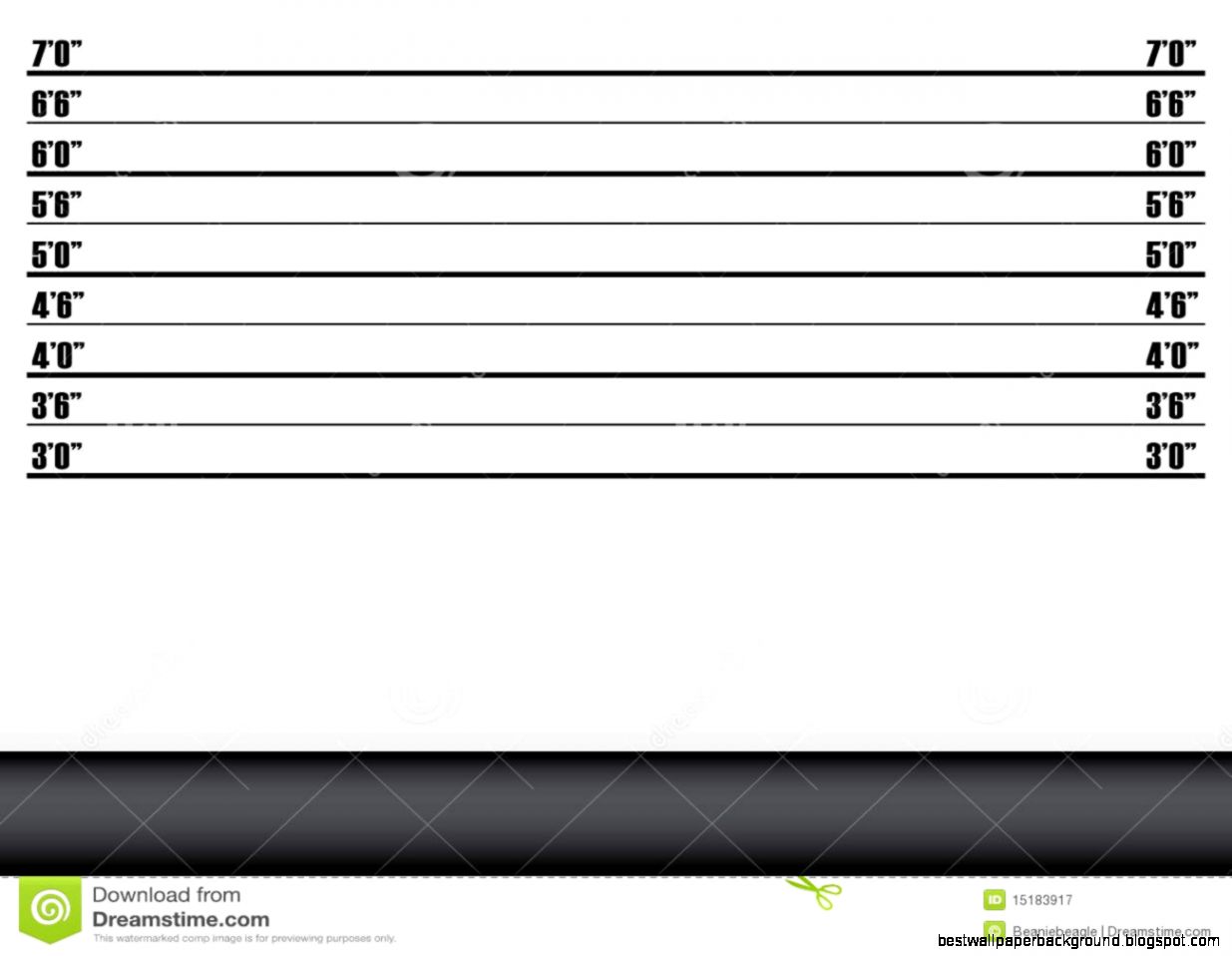 Police Line Up Backdrop