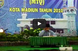 MTQ Kota Madiun - Juara satu Qori Dewasa (Th. 2010)
