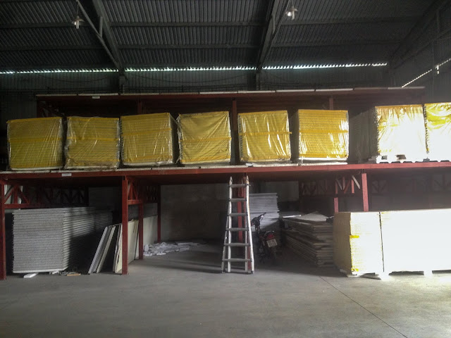 Glasswool panel tại công ty MTG Glasswool panel tại công ty MTG