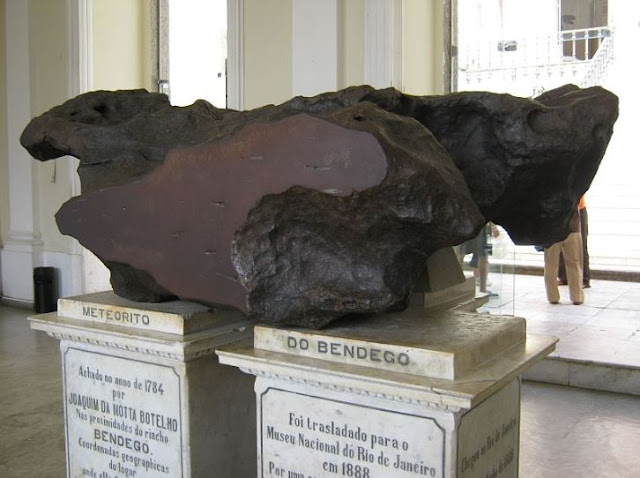 Meteorito do Bendegó - Museu Nacional do Rio de Janeiro