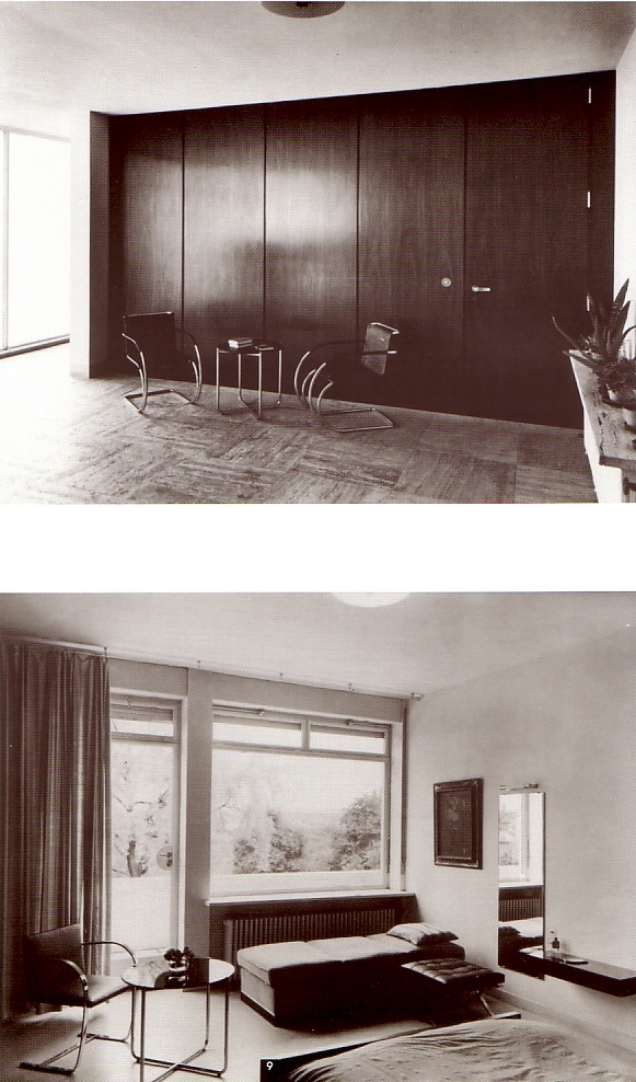 EL DISEÑO INTERIOR: MIES VAN DER ROHE INTERIORES
