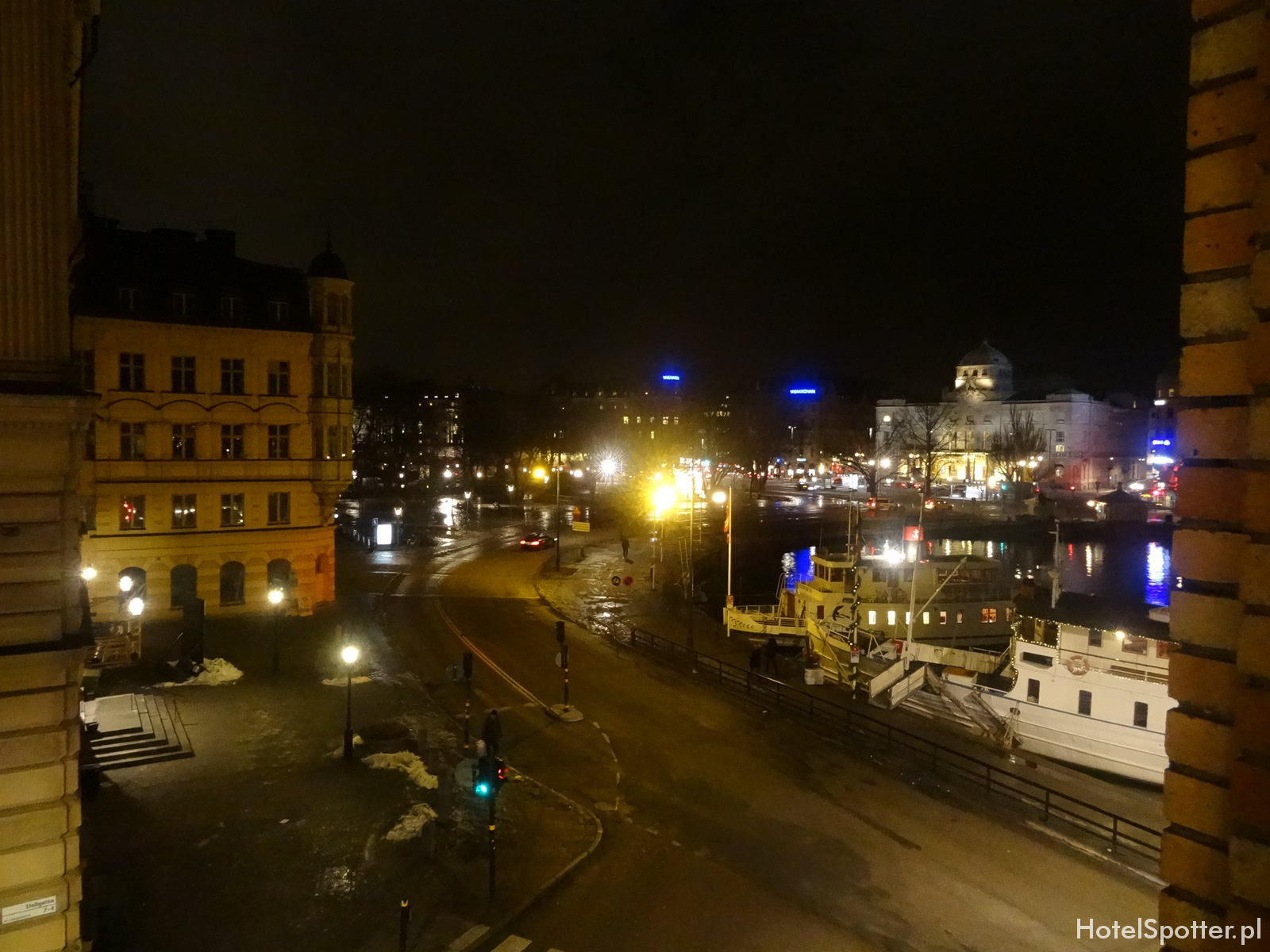 Radisson Blu Strand Hotel, Stockholm - widok z okna