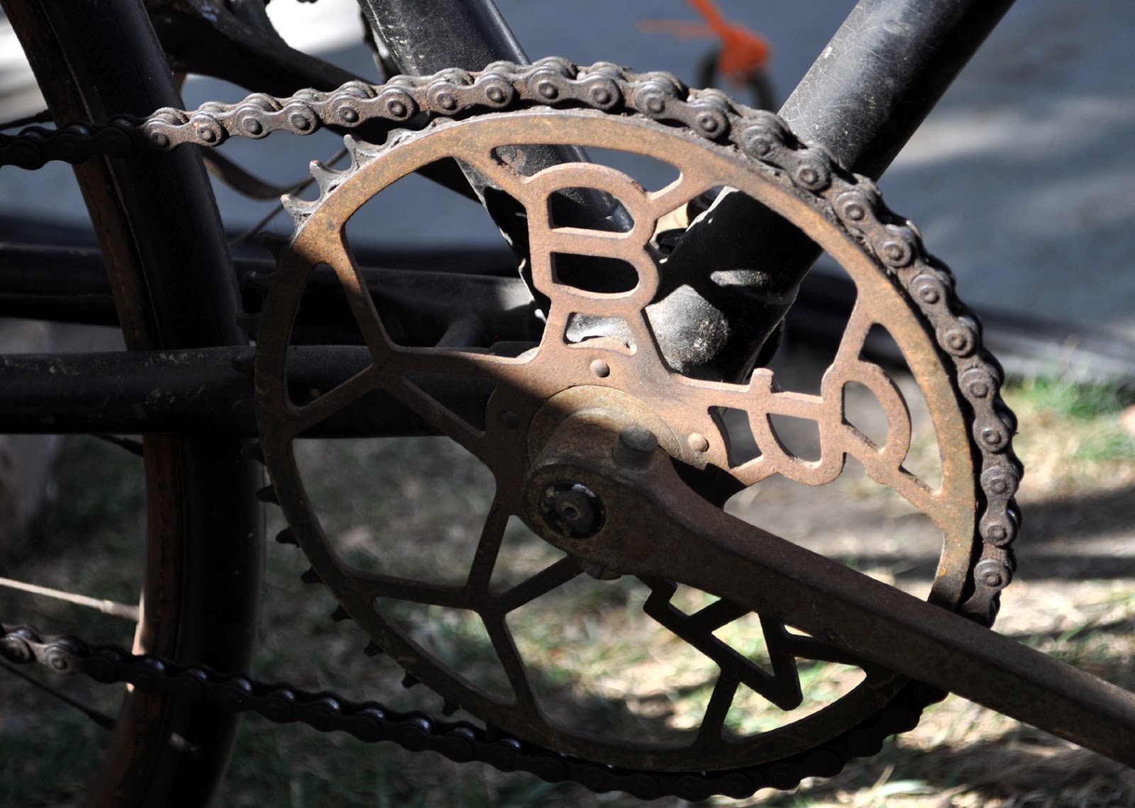 Just A Car Guy: parts of a 115 year old racing bicycle, a ...