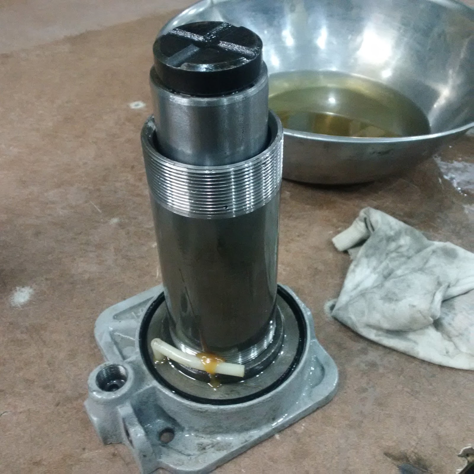 Another Day Another Project DIY 20Ton Shop Press With Upside Down