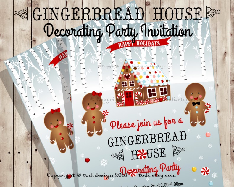 Todi Gingerbread House Decorating Party Printables todi-gingerbread-house-decorating-party-printables