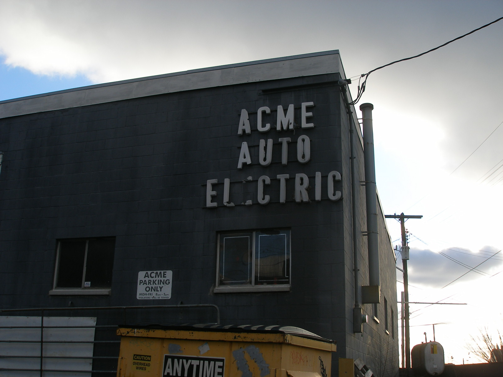 JSH's Visual Slushpile Acme Auto Electric