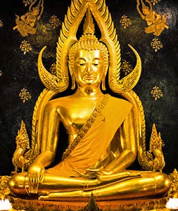 Buddha statue in Thailand, the 14th century