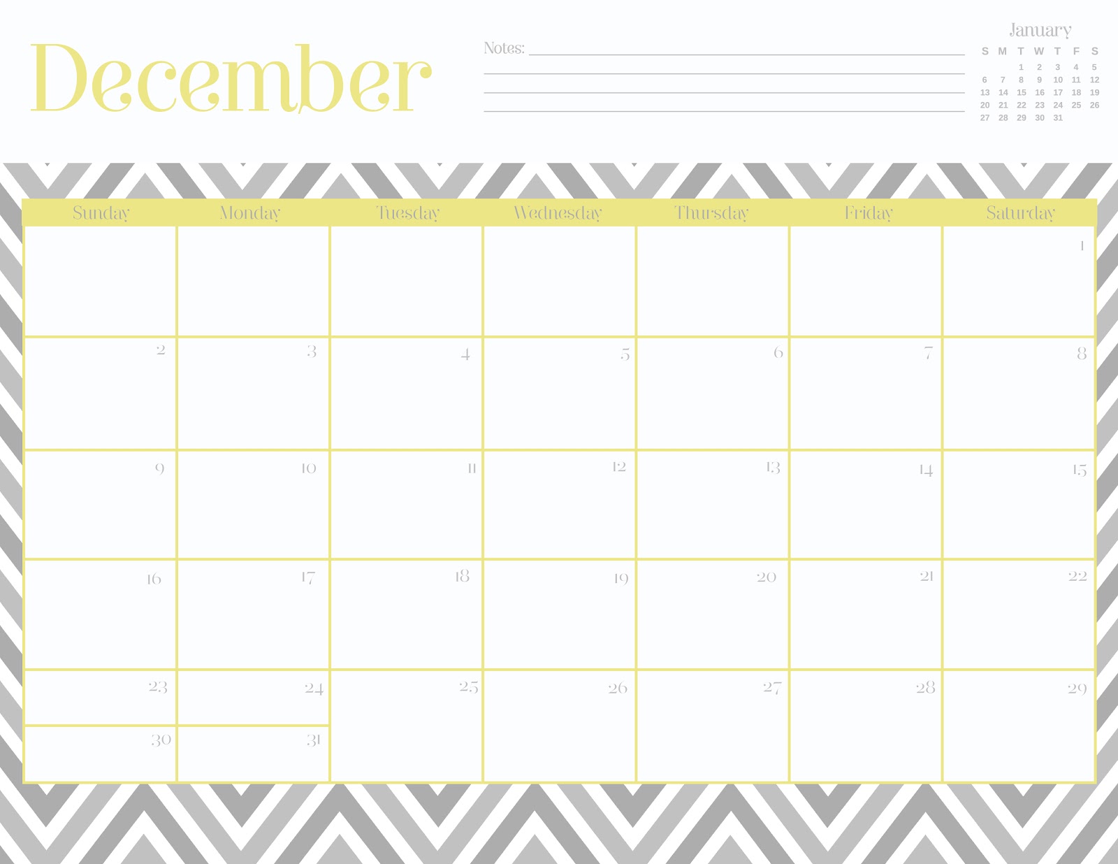 FREEBIES // DECEMBER CALENDAR – Oh So Lovely Blog
