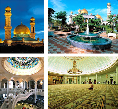 Uniknya Masjid Berkubah Emas di Dunia