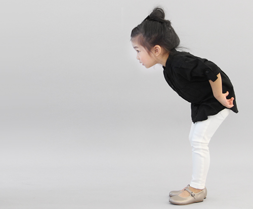 Korean Children's Light Skinny Jeans