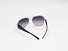 Black Grey Framed Aviator Style Sunglasses