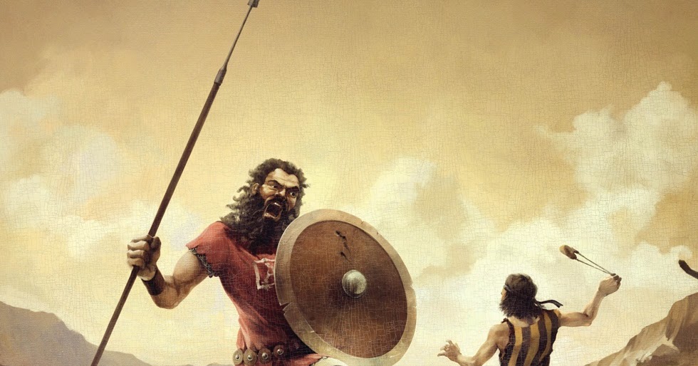 Голиаф и давид картина репина