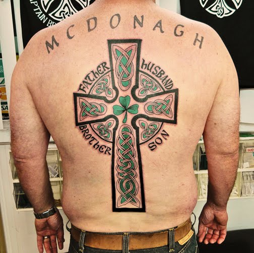 tribal cross tattoos for men Gothic Tribal Cross Tattoos