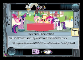 My Little Pony Hysterical Recreation Marks in Time CCG Card