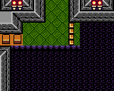 an inaccessible room from the GameBoy Color version