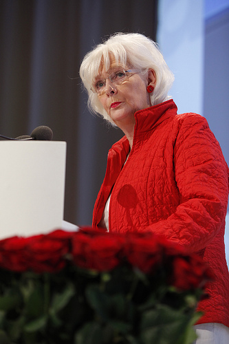 Jóhanna Sigurðardóttir talar by Socialdemokrater