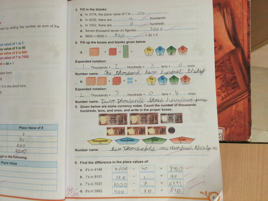 PIS VADODARA STD 3: Grade 3 Maths Ch--Numbers