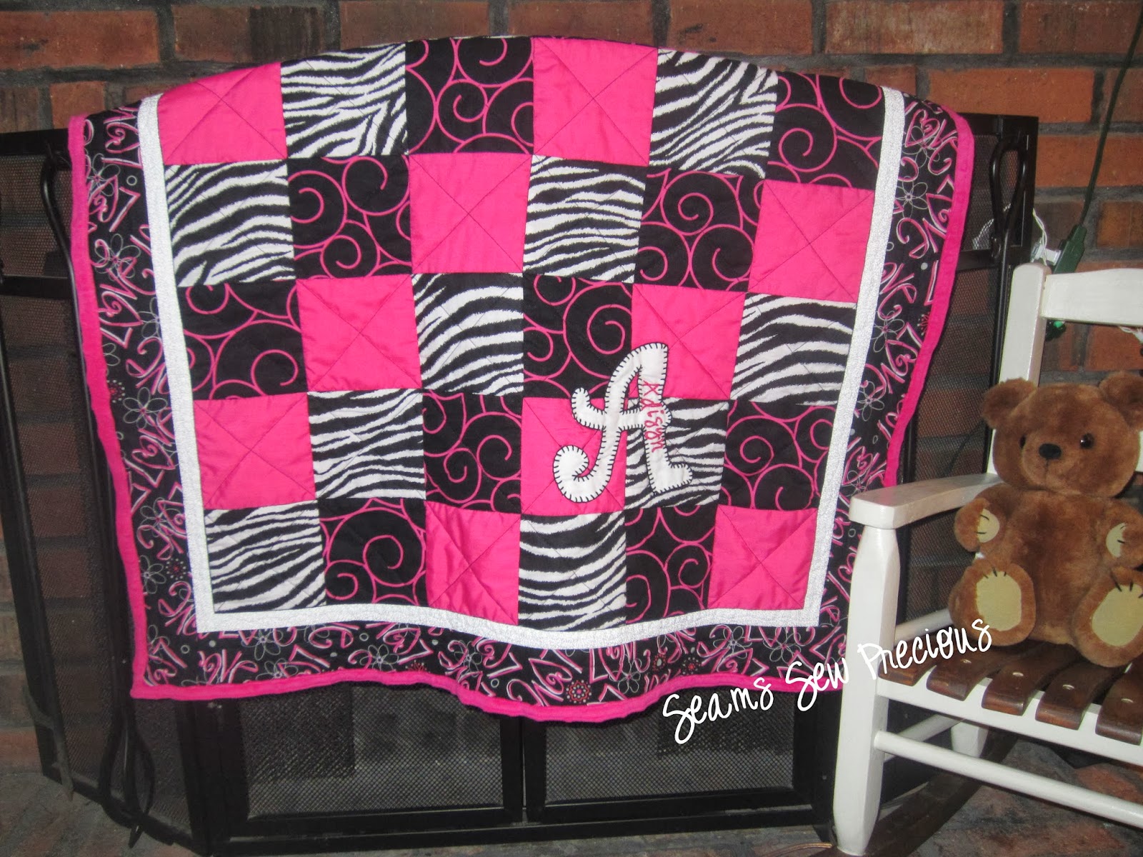 Seams Sew Precious A Self Binding Baby Quilt