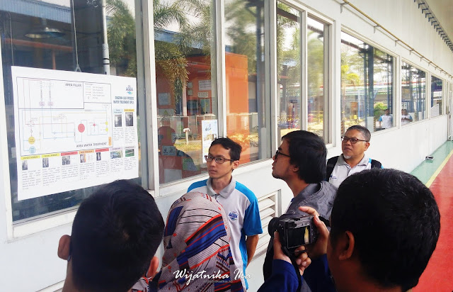 Belajar tentang Diagram Alir Proses Water Treatment di Aqua Klaten