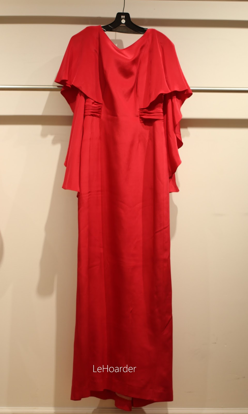 Racks and Racks of Modest Dresses at the Teri Jon Sample Sale! Le Hoarder