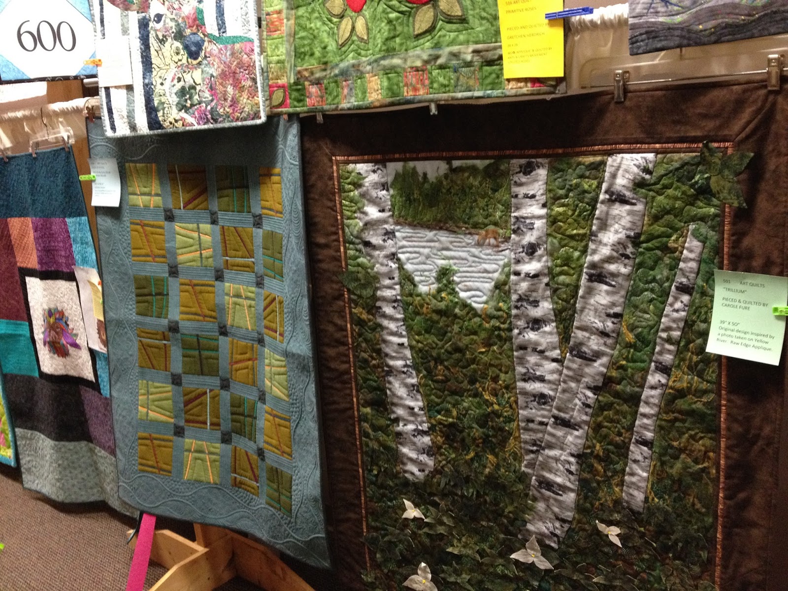 Winding Vine Wanderings Hayward Piecemakers Quilt Show