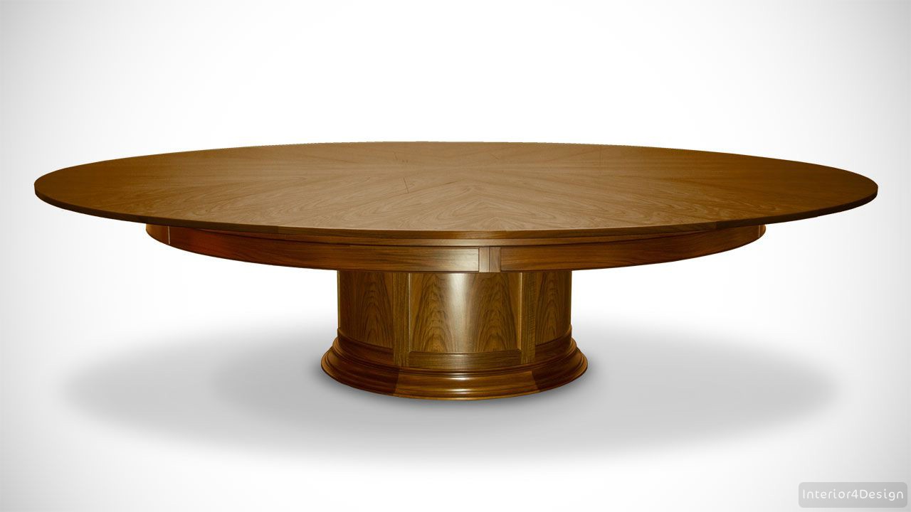 Expandable Round Dining Table The Fletcher Capstan Table BHD Inspiration