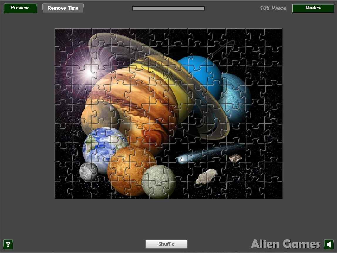 Mantis36: Planet Jigsaw Free Internet Game