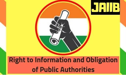 Right to Information and Obligation of Public Authorities 