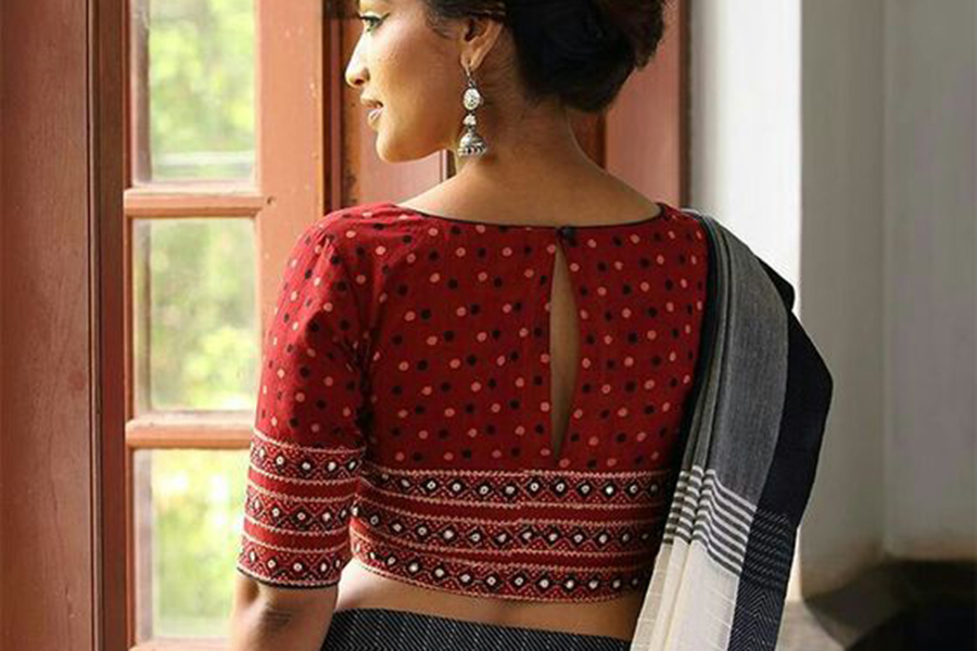 Beautiful Blouse Neck Designs Front And Back