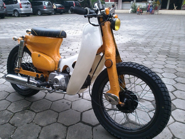 Foto Modifikasi Honda C70 Street Cub Terbaru 2016