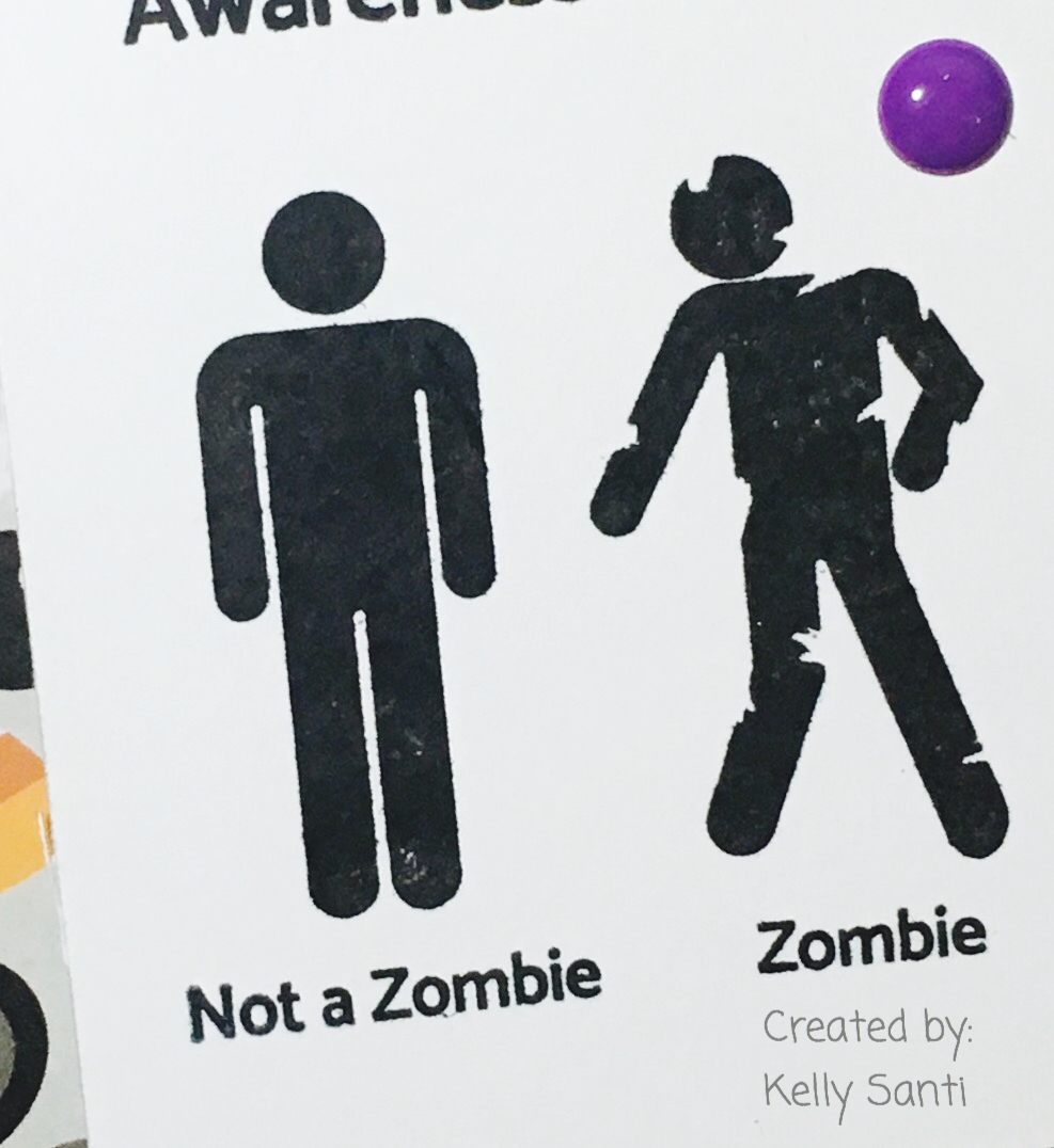 *Sandcastle Stamper* It's Zombie Awareness Month! )