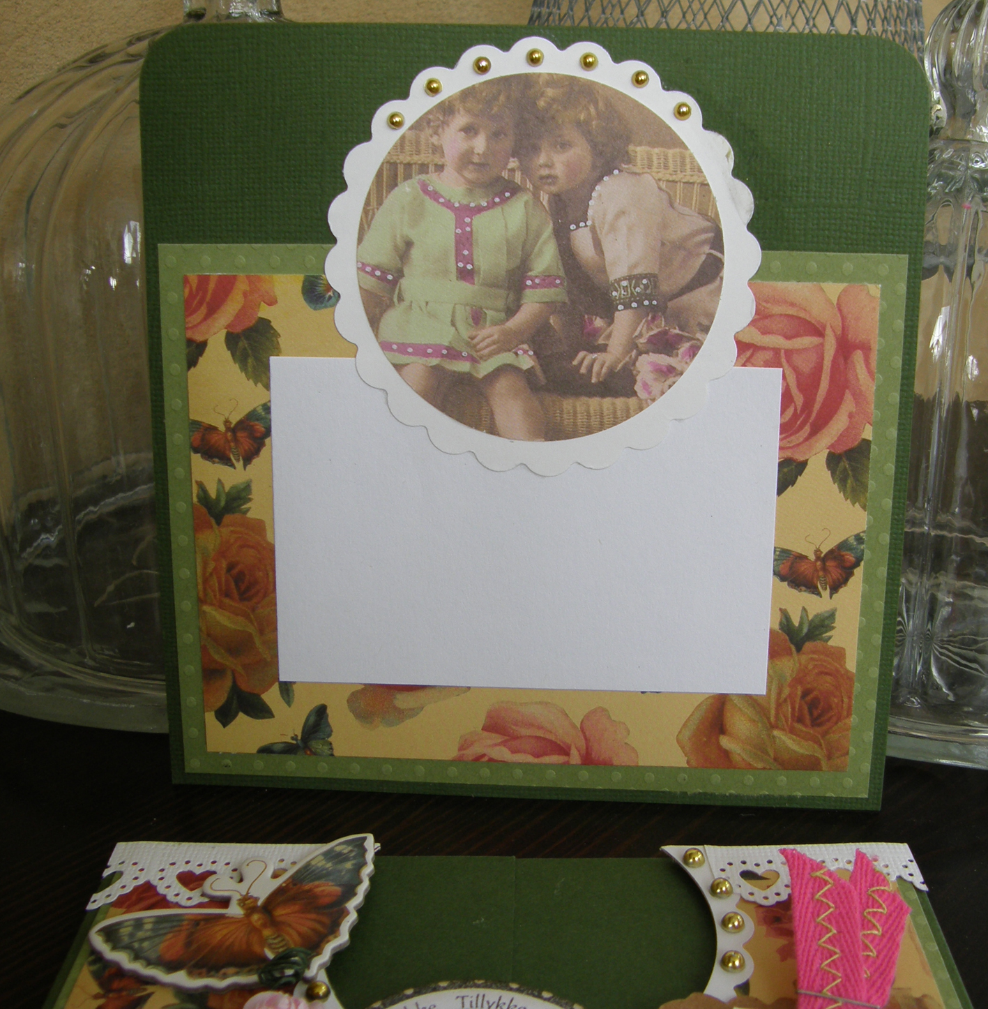 Panduro Hobby´s Scrapbooking Designteam Fødselsdagskort