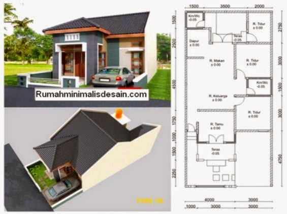 Rumah Minimalis Dan Denahnya  Design Rumah Minimalis