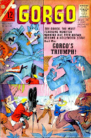 Gorgo v1 #11 charlton monster comic book cover art by Steve Ditko