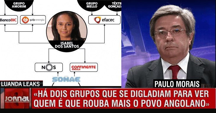 Luanda Leaks: Paulo Morais na CMTV sem papas na língua Luanda Leaks: Paulo Morais sem papas na língua na CMTV