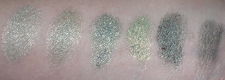 Make Up Galore: MAC pigments -green