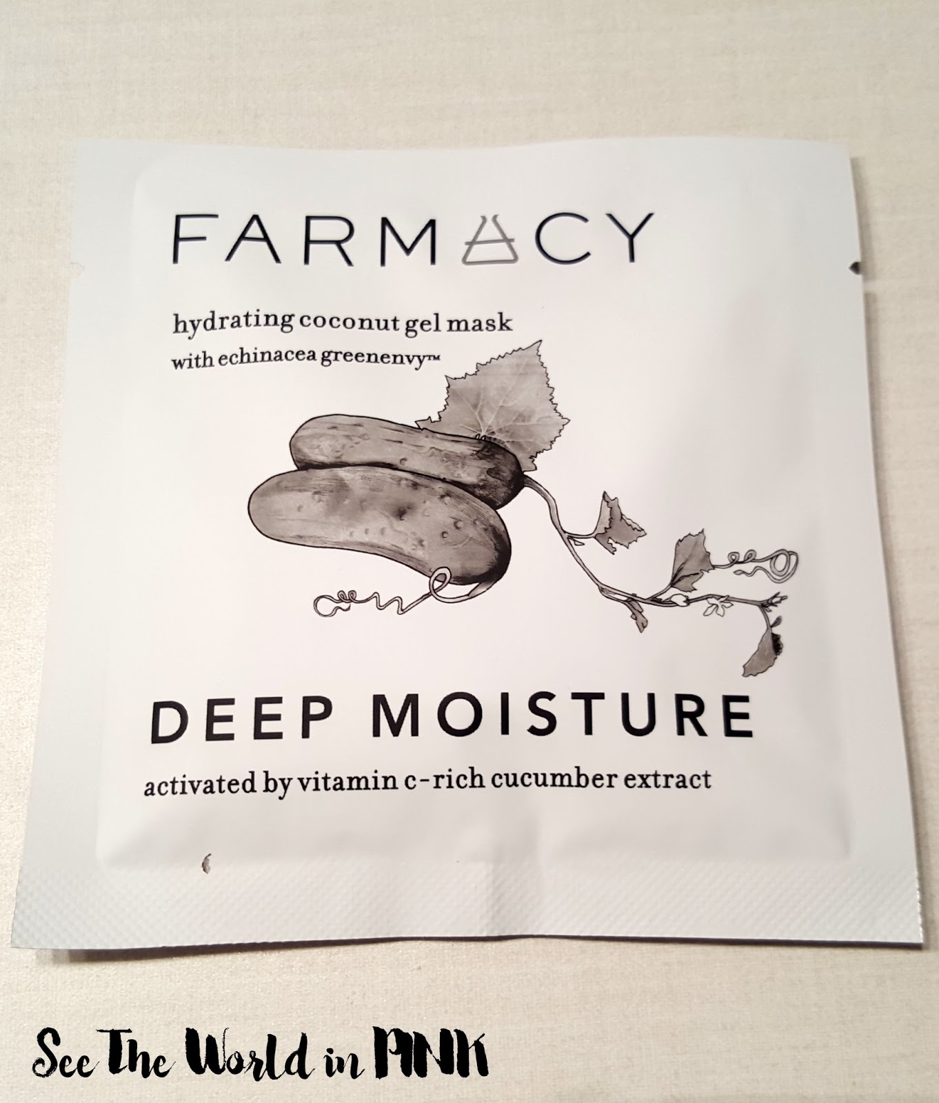 Farmacy Hydrating Coconut Gel Mask - Deep Moisture (Cucumber)