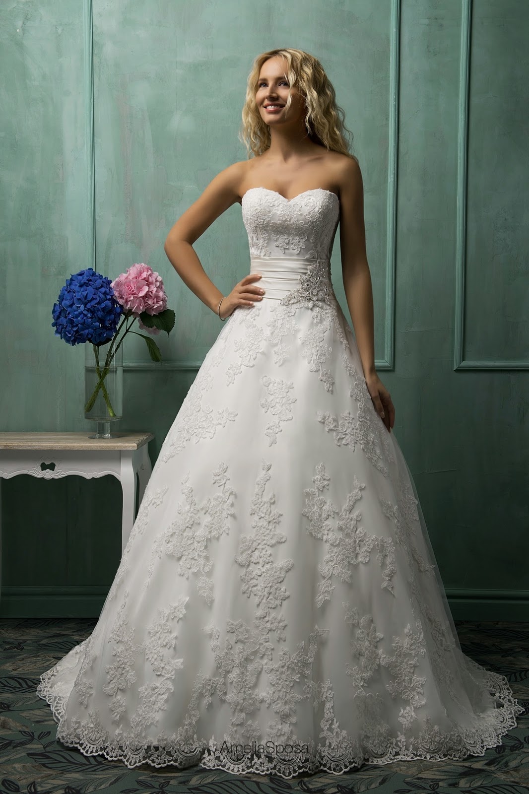 Amelia Sposa 2014 Wedding Dresses Collection Part 3 - Glowlicious.Me ...
