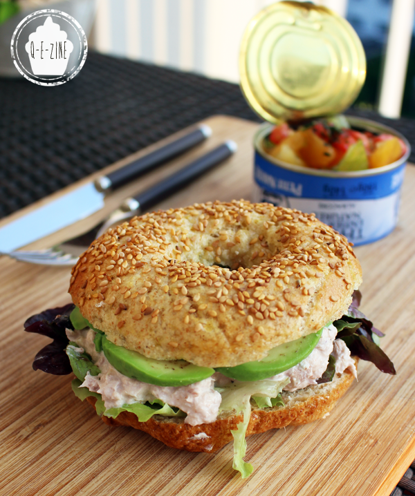Qezine Bagels savoureux thon / avocat