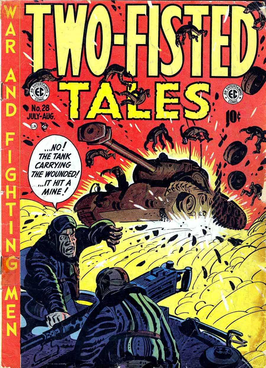 Two-Fisted Tales #28 comic book cover