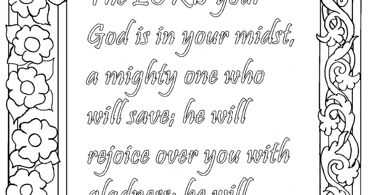 Coloring Pages for Kids by Mr. Adron Zephaniah 317 Print and Color Page.