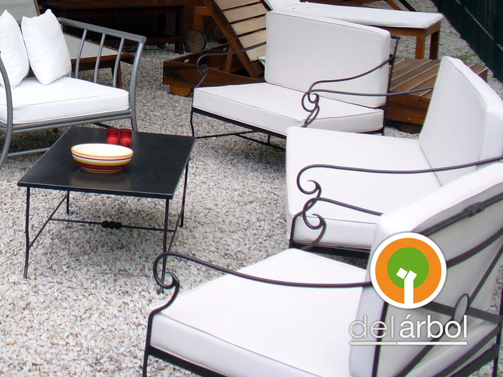 DelArbol Fábrica de Muebles de Madera Muebles de Hierro para Jardín